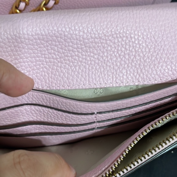 Tory Burch Britten Adjustable Shoulder Bag Set-Wallet—Surprise Lily/652 - Picture 13 of 16